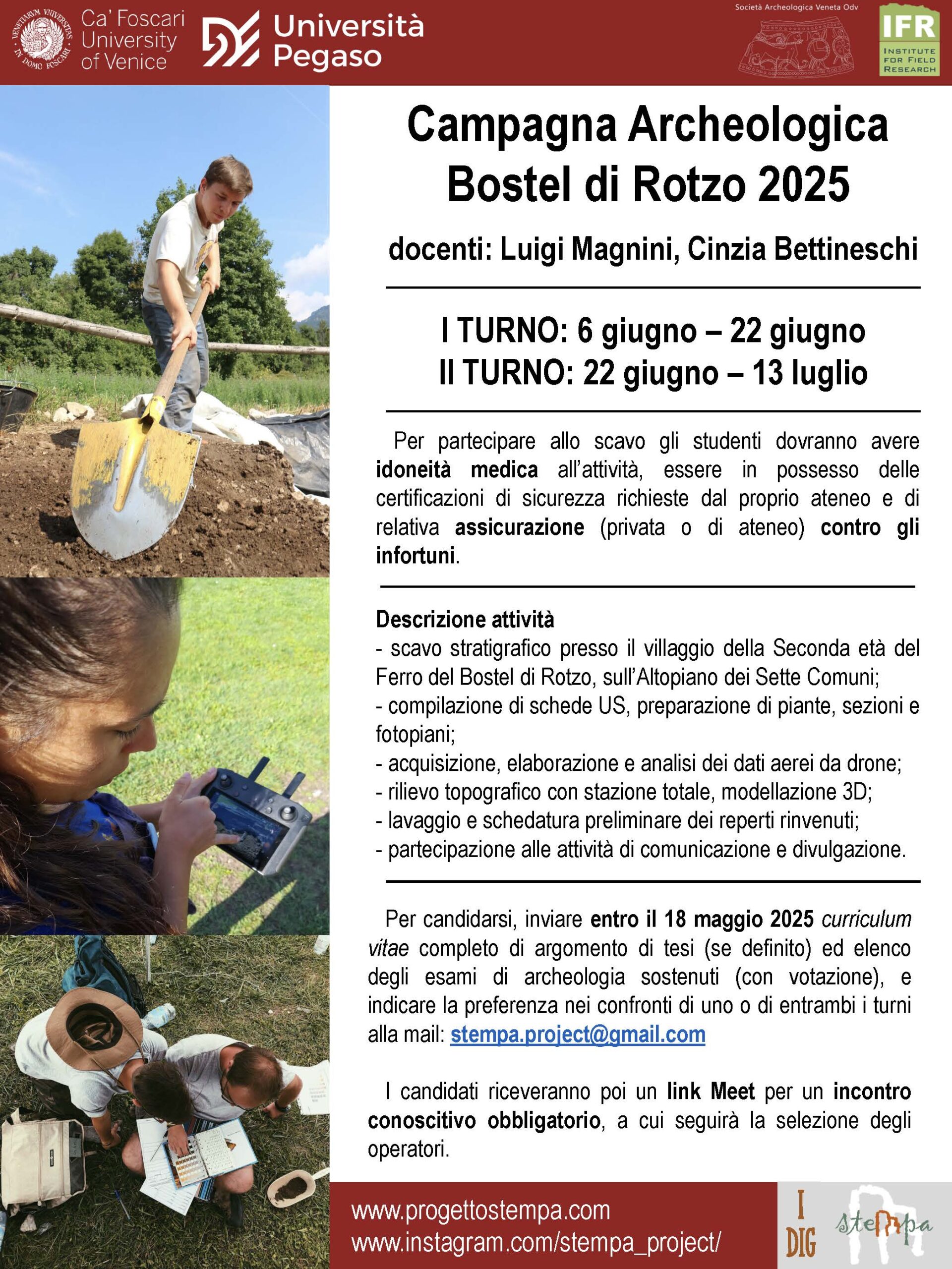 Campagna Archeologica Bostel di Rotzo 2025